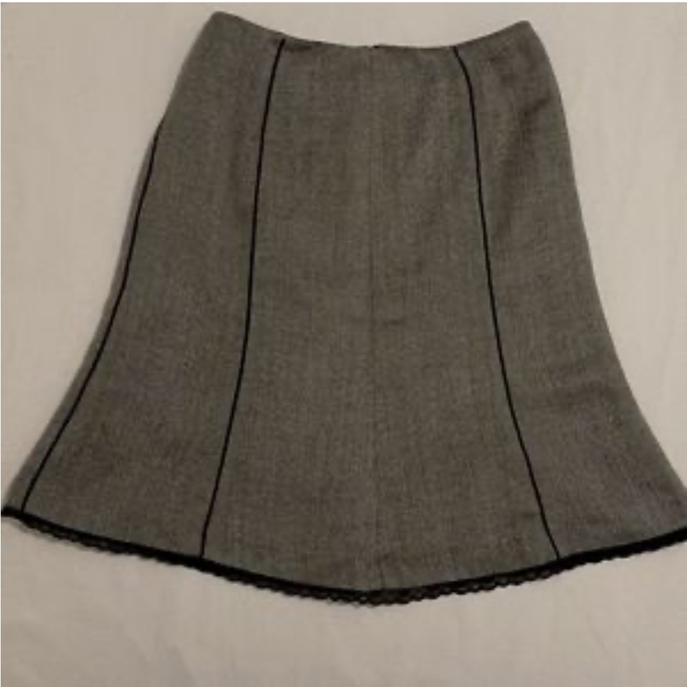 Vintage designer OSCAR de la renta skirt Sz 10 lined